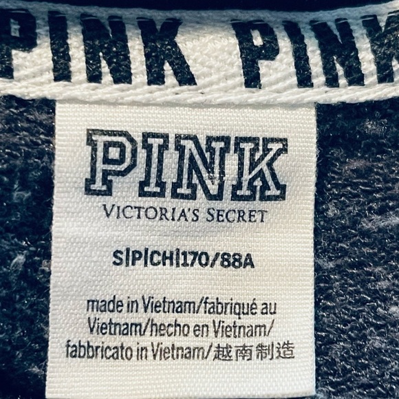 PINK Victoria’s Secret Stadium Quarter Zip Sweatshirt - Picture 4 of 5